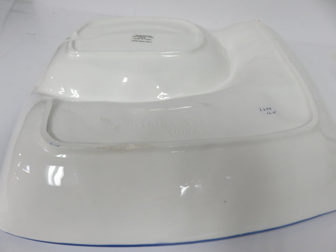 Vintage Two Section Serving Dish