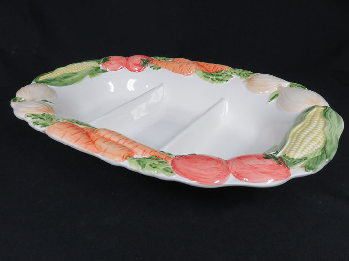 Raised Relief Vegetable Dish