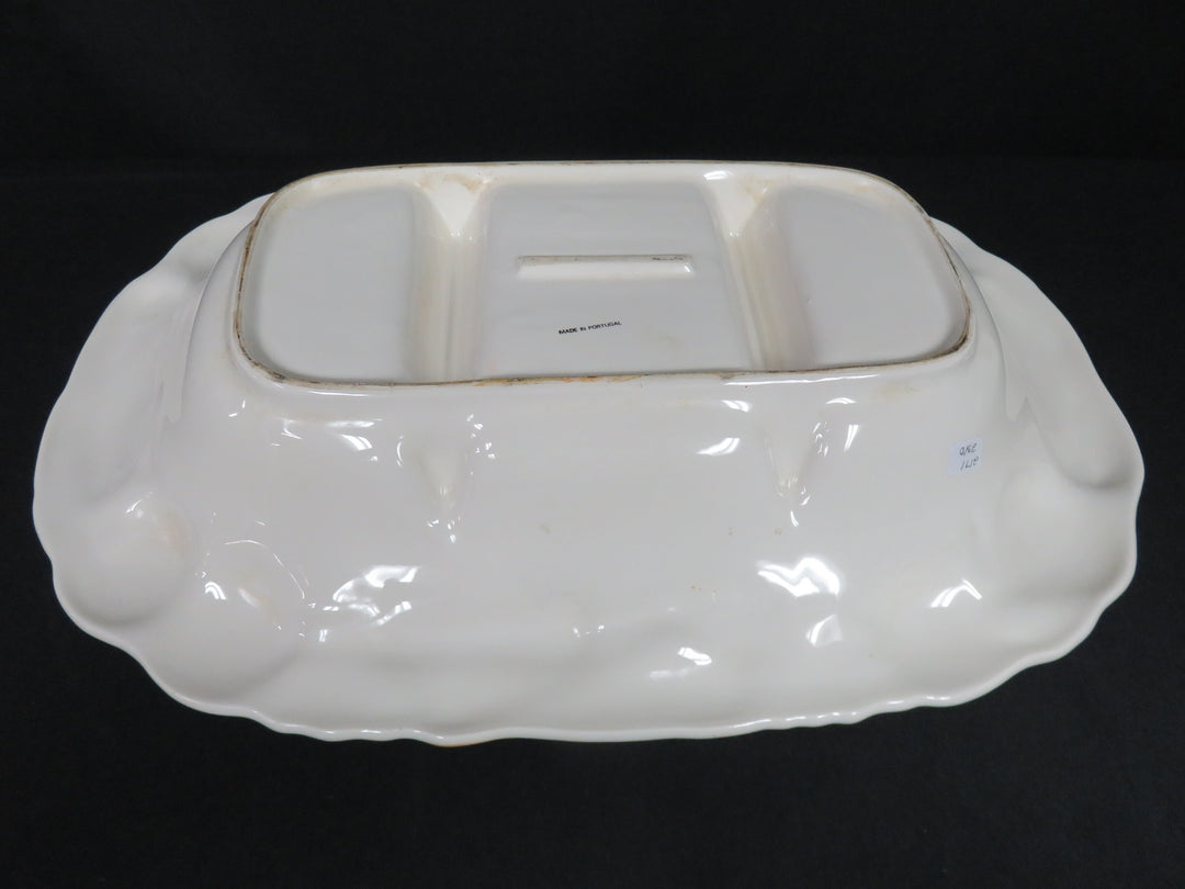 Raised Relief Vegetable Dish
