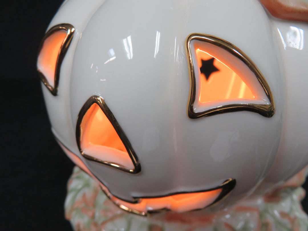 Lenox Lighted Pumpkin