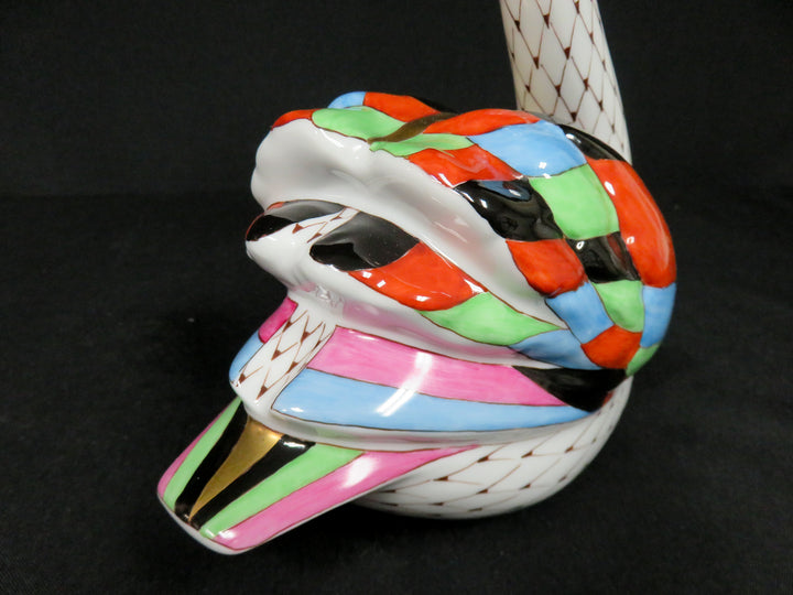Hollohaza Swan Figurine