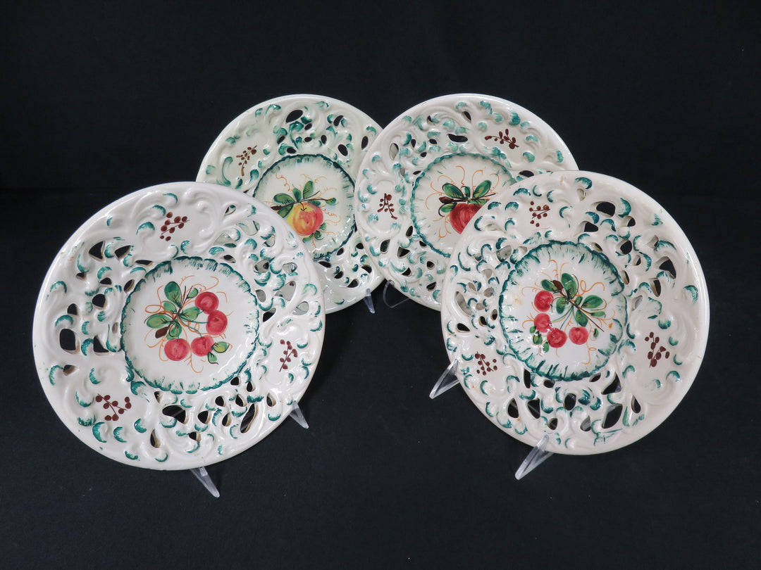 Italian Fruit Plate Set