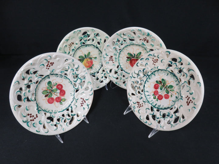 Italian Fruit Plate Set