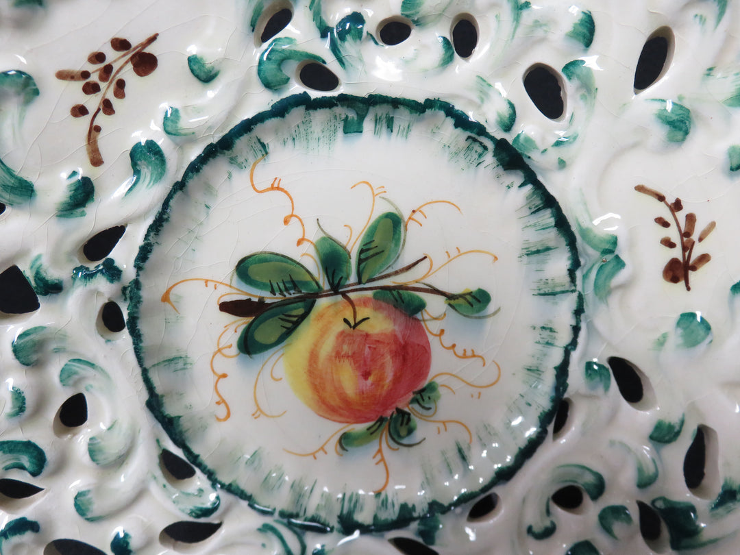 Italian Fruit Plate Set