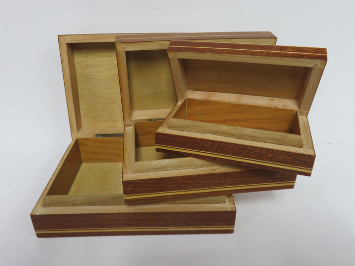 Marquetry Nesting Boxes
