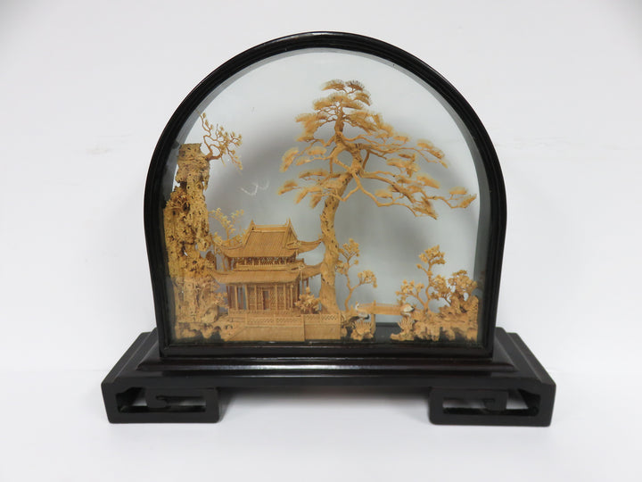 Asian Cork Diorama