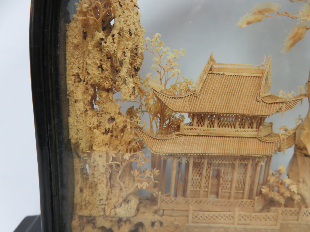 Asian Cork Diorama