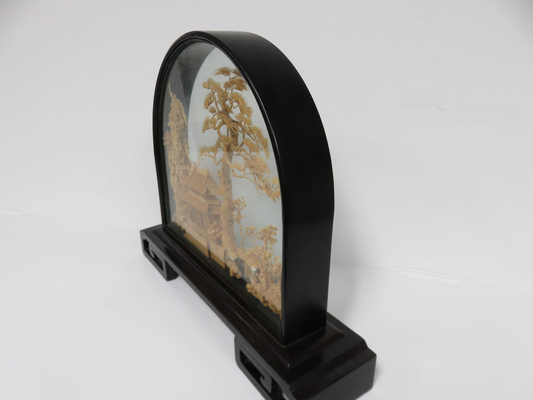 Asian Cork Diorama