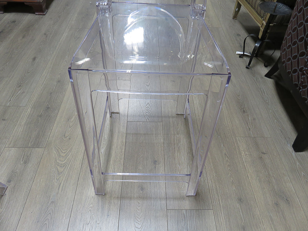 Acrylic Counter Stool Set