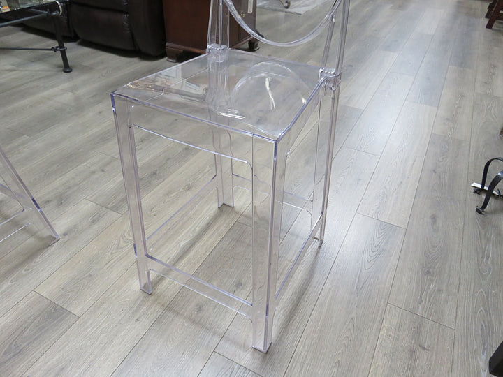 Acrylic Counter Stool Set