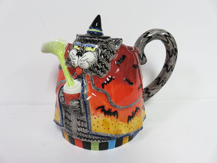 Fitz & Floyd "Kitty Witches" Pitcher
