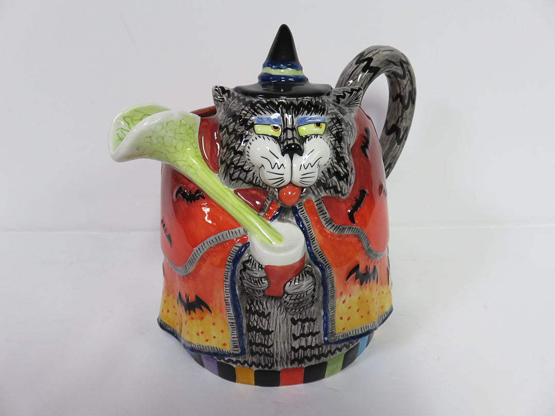 Fitz & Floyd "Kitty Witches" Pitcher