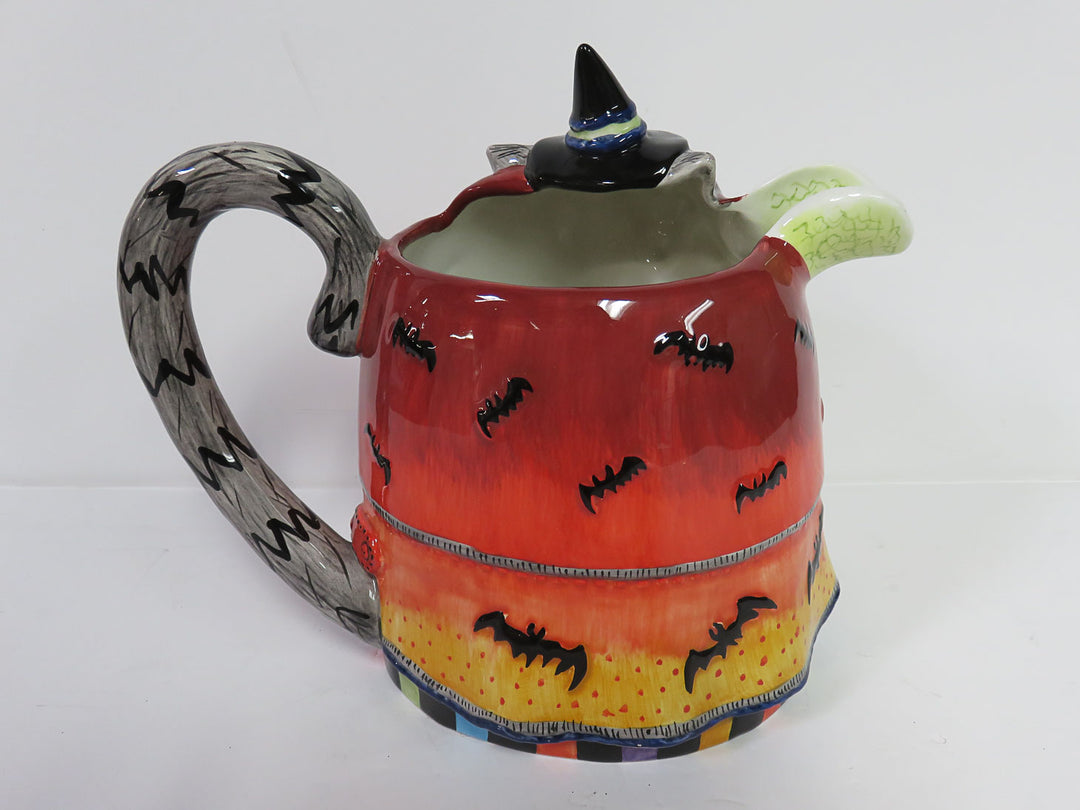 Fitz & Floyd "Kitty Witches" Pitcher