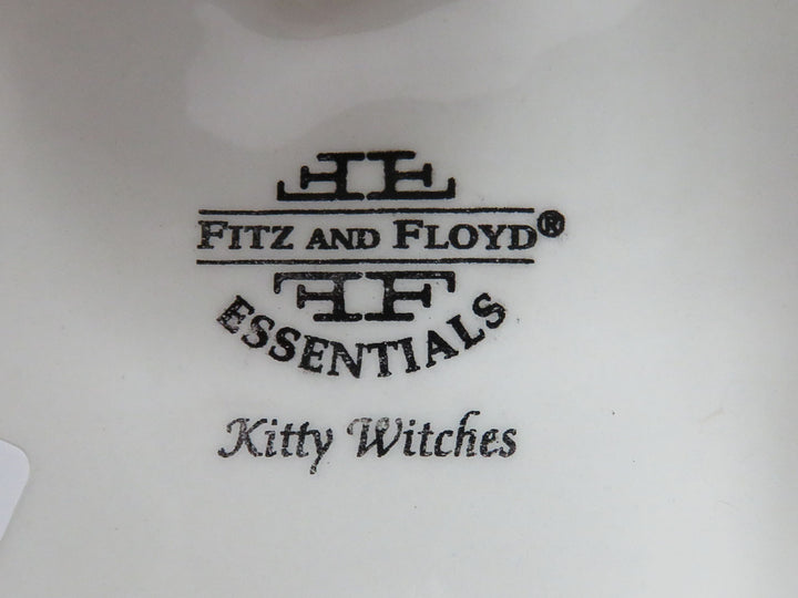 Fitz & Floyd "Kitty Witches" Oval Bowl
