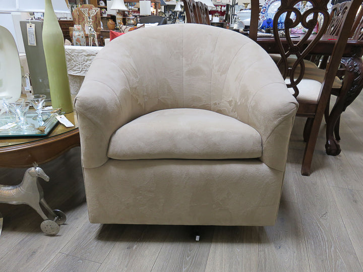 Taupe Swivel Chair