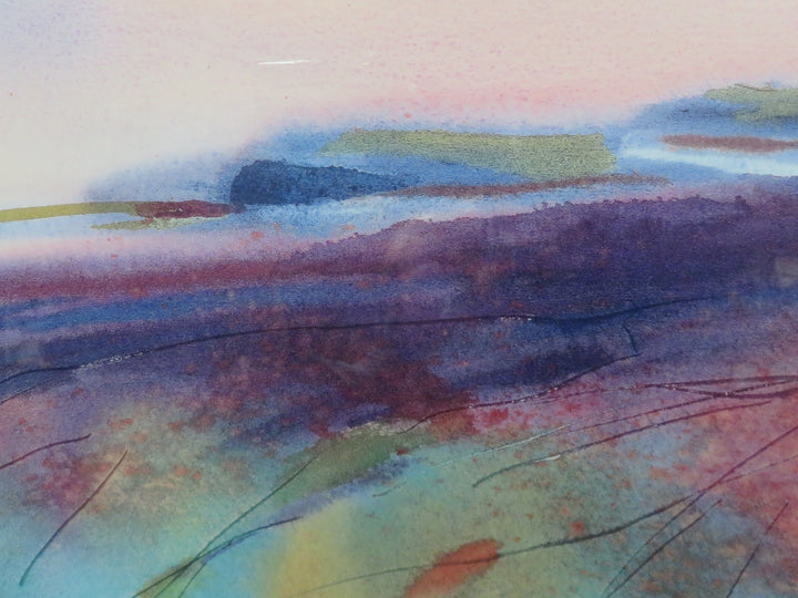 Pastel Abstract Landscape Print