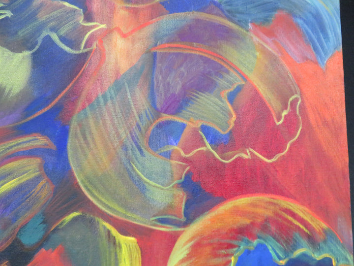Waterscape in Primary Colors
