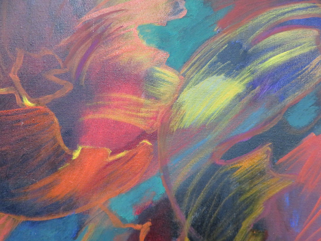 Waterscape in Primary Colors