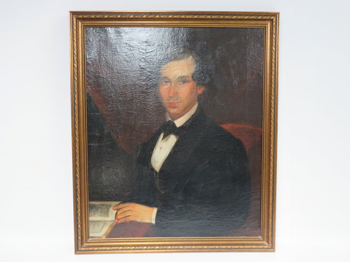 Antique Portrait of Man in Formal Dress