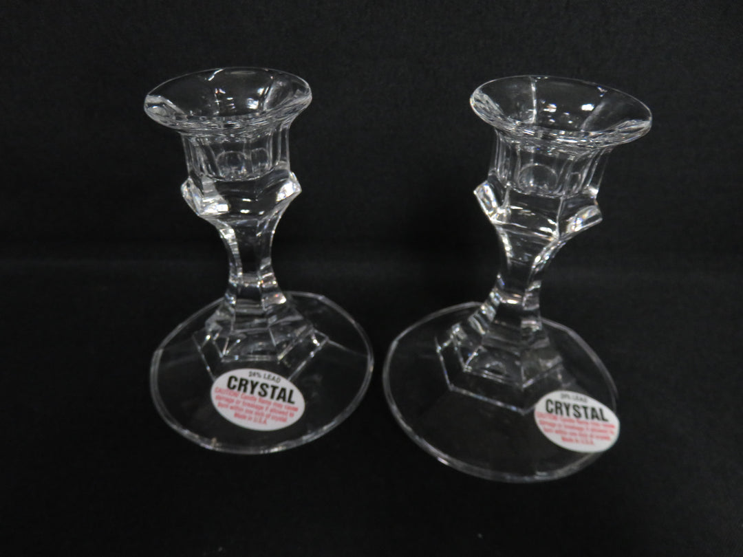 Crystal Candlesticks