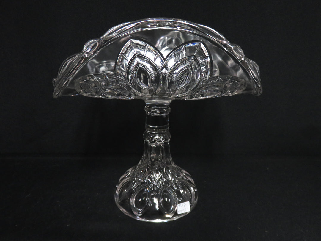 Vintage Pressed Glass Banana Boat