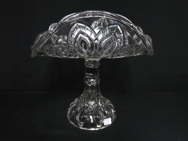Vintage Pressed Glass Banana Boat