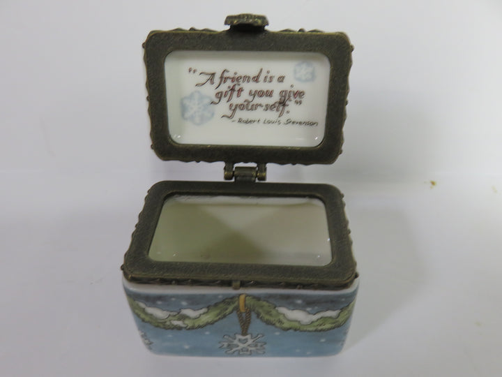 Winter Trinket Box