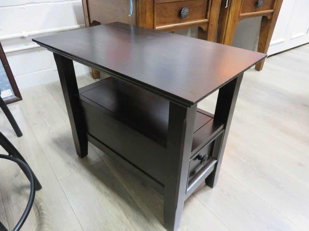 Black Side Table