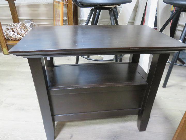 Black Side Table