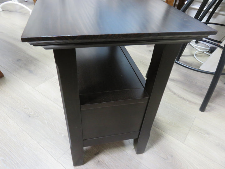 Black Side Table