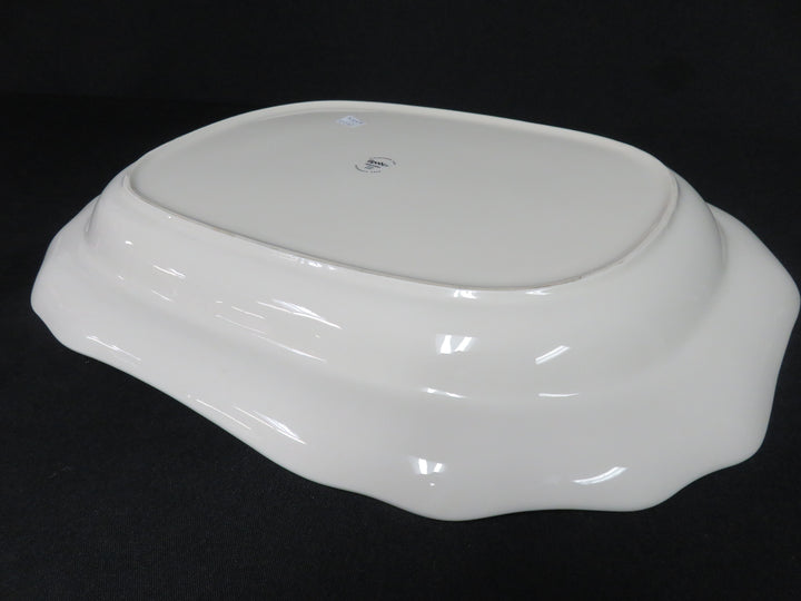 Spode Platter and Gravy Boat