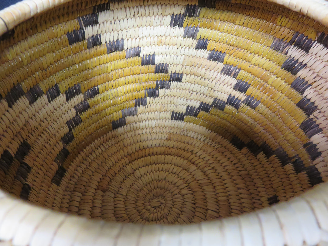 Native American Coiled Basket