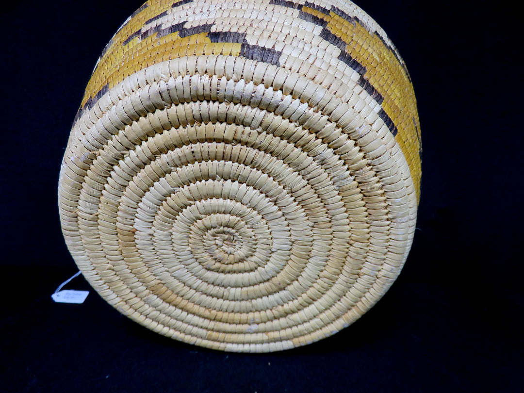 Native American Coiled Basket