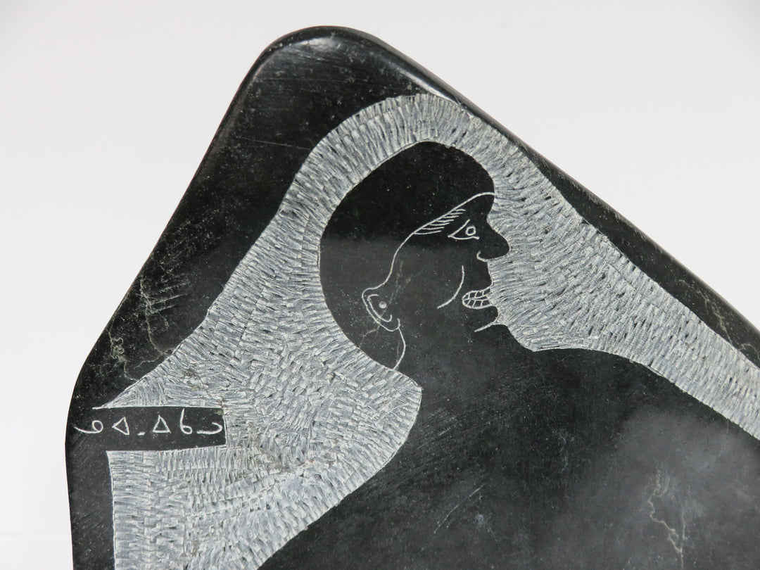 Noah Echalook Inuit Two-Sided Sculpture