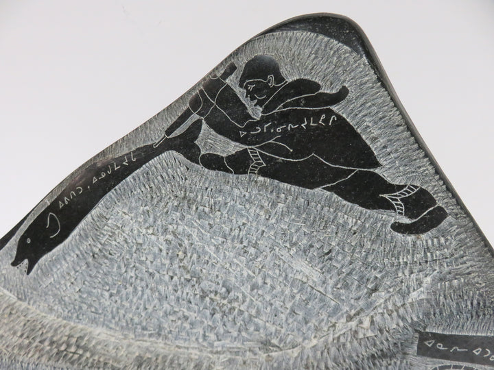 Noah Echalook Inuit Two-Sided Sculpture