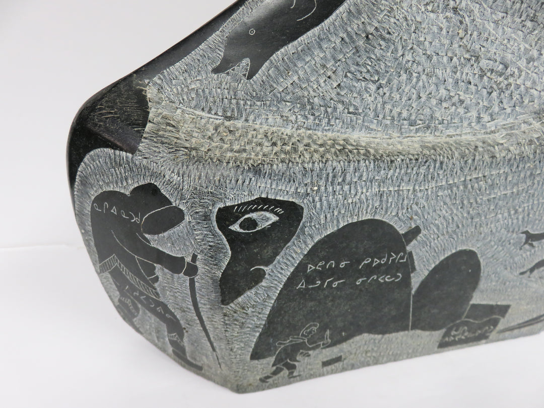 Noah Echalook Inuit Two-Sided Sculpture