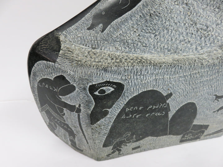 Noah Echalook Inuit Two-Sided Sculpture