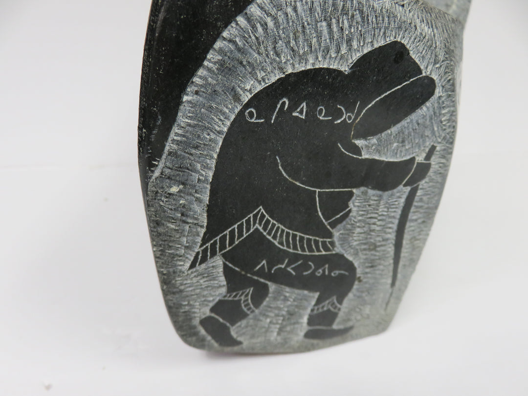 Noah Echalook Inuit Two-Sided Sculpture
