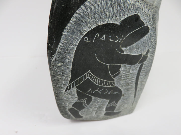 Noah Echalook Inuit Two-Sided Sculpture