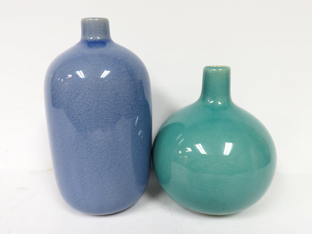 Set of Crate & Barrel Vases