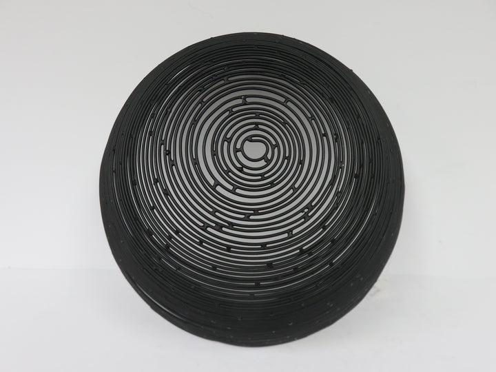 Black Modern Wire Bowl