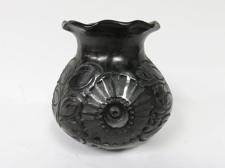 Oaxacan Hand Carved Vase