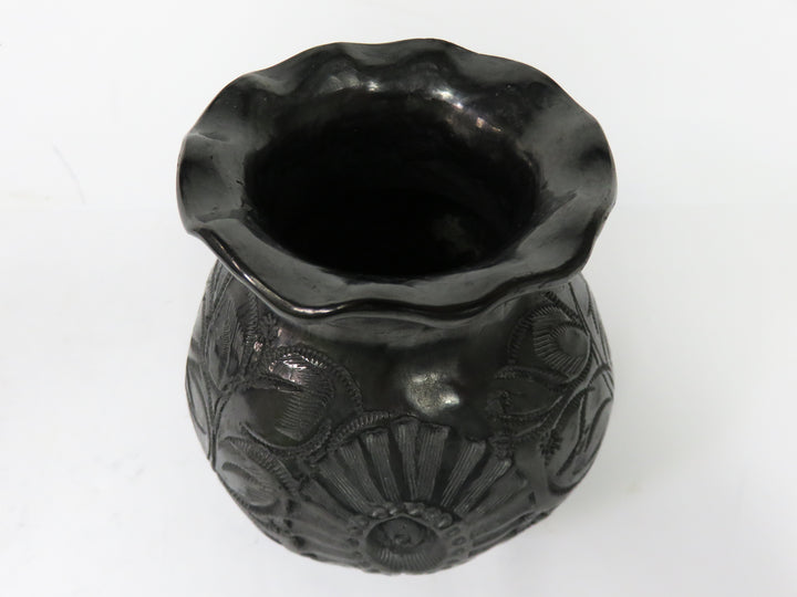 Oaxacan Hand Carved Vase