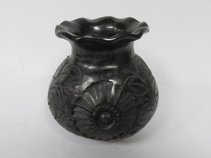 Oaxacan Hand Carved Vase