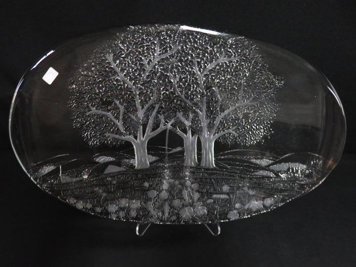Kosta Boda Glass Platter