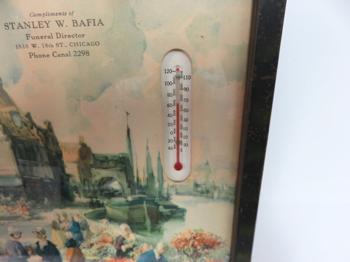 Vintage Chicago Promotional Thermometer