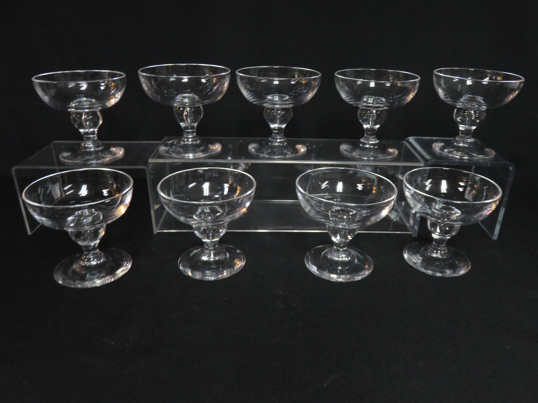 Steuben Champagne Coupes/Sherbets