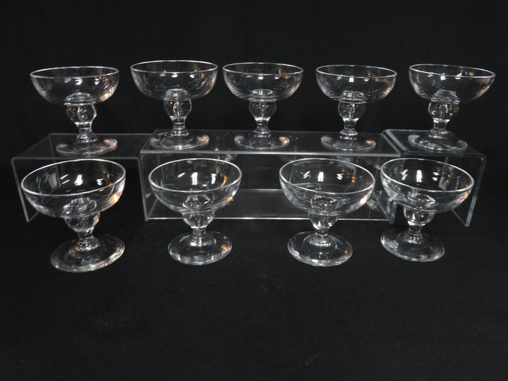 Steuben Champagne Coupes/Sherbets