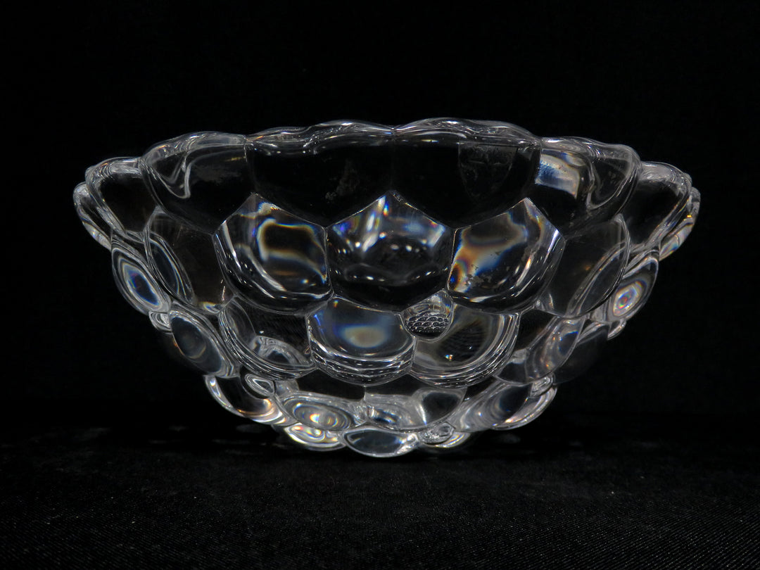Orrefors Raspberry Bowl