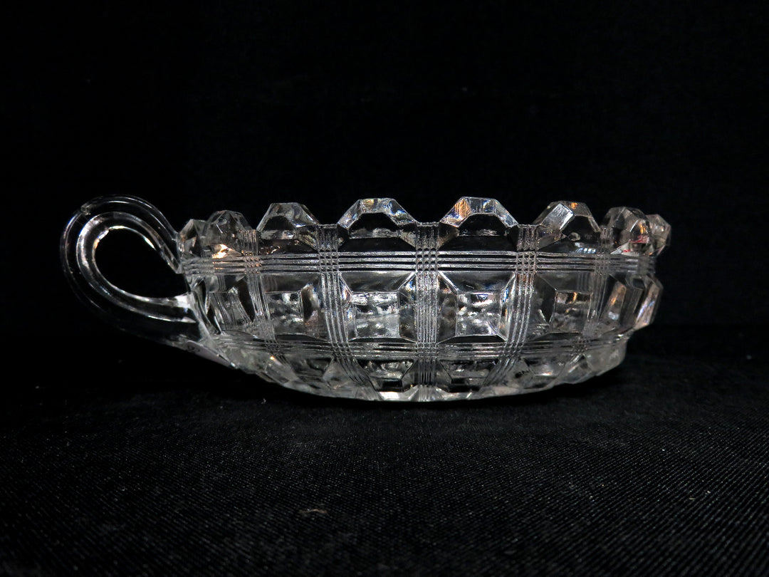 Vintage Glass Nut Dish